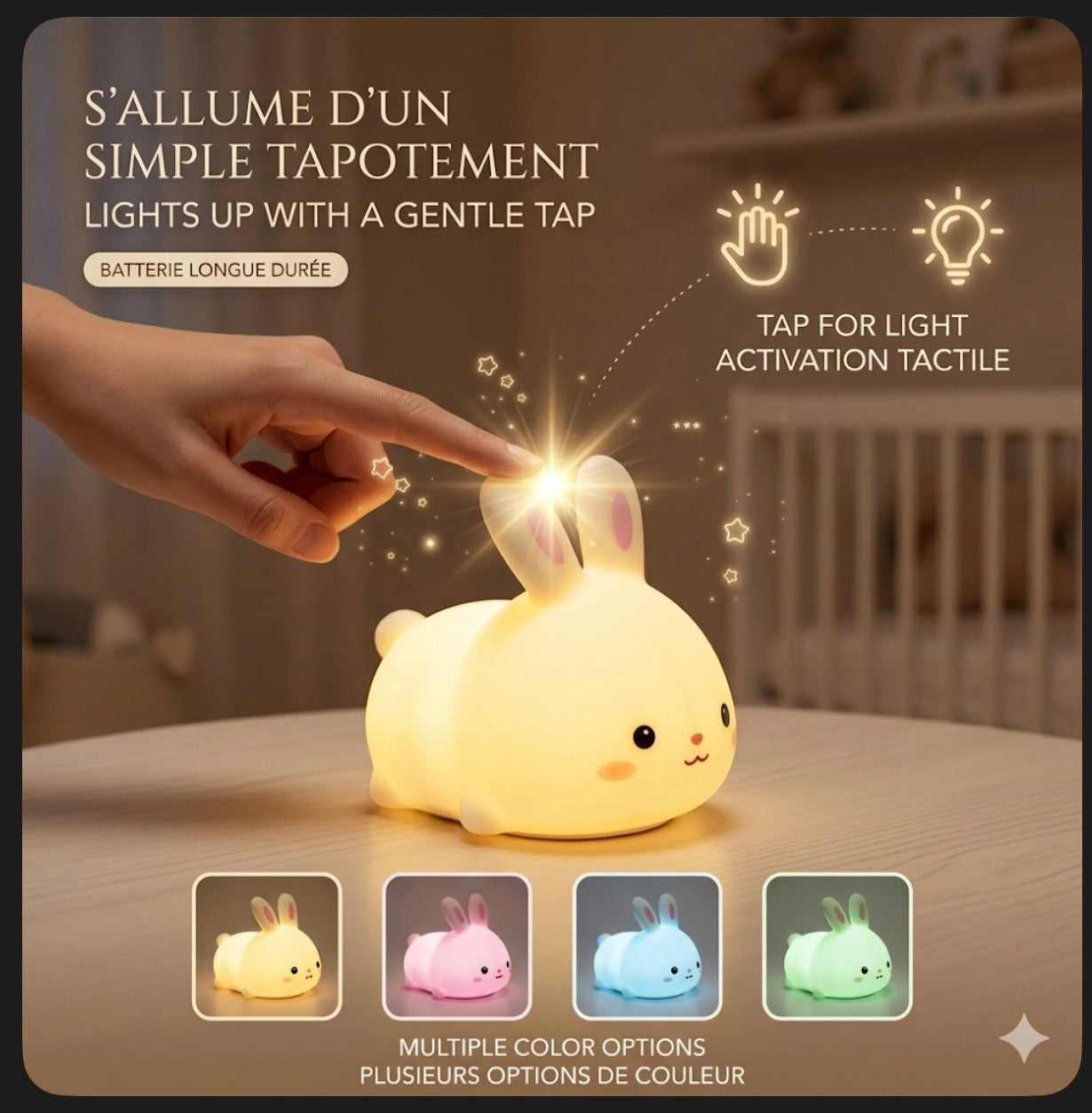 Veilleuse Lapin BabyGlow